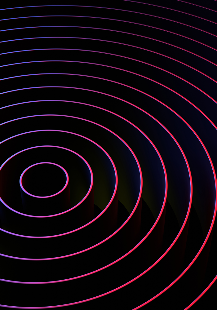 abstract-background-metallic-with-circle-shape-3d-rendering